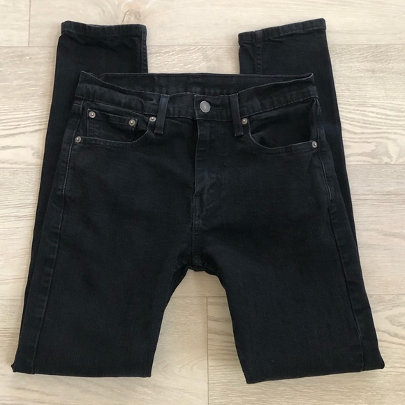 Men’s Levi’s 512 Slim Taper Black Jeans - Picture 9 of 16